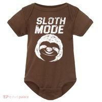 Sloth Mode Baby Bodysuit thumb 0