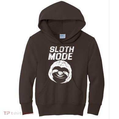 Sloth Mode Kids Hoodie