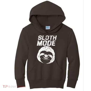 Sloth Mode Kids Hoodie