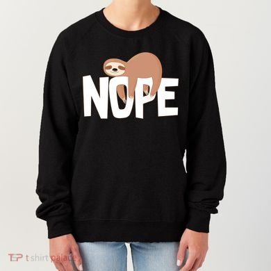 Sloth Nope Women's Sweatshirt