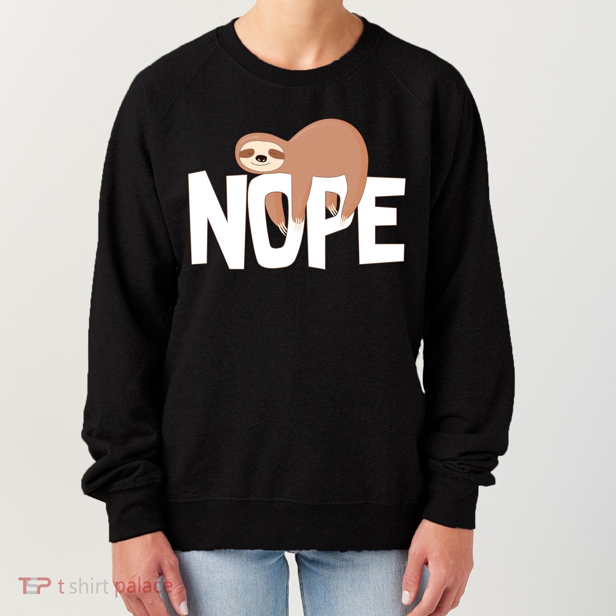 Sloth Nope Women's Sweatshirt