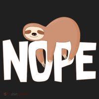 Sloth Nope Women's Sweatshirt thumb 2