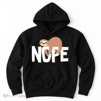 Sloth Nope Hoodie thumb 0