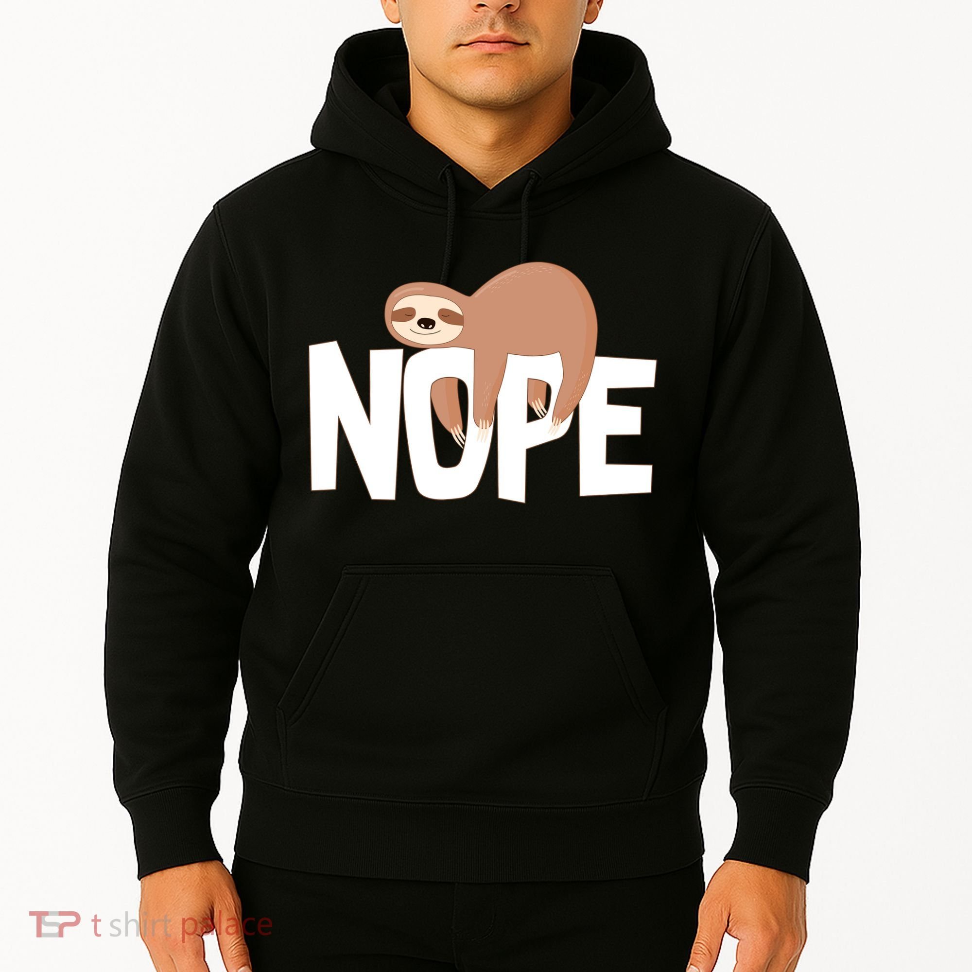 Sloth Nope Hoodie