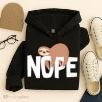 Sloth Nope Hoodie thumb 4