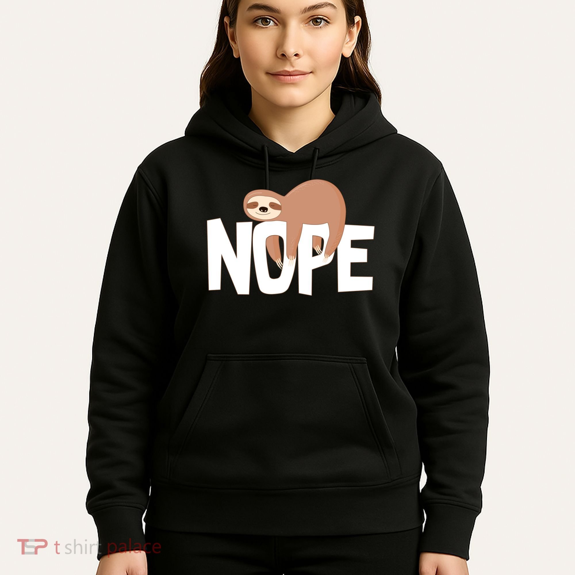 Sloth Nope Hoodie