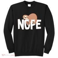 Sloth Nope Sweatshirt thumb 0