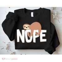 Sloth Nope Sweatshirt thumb 2