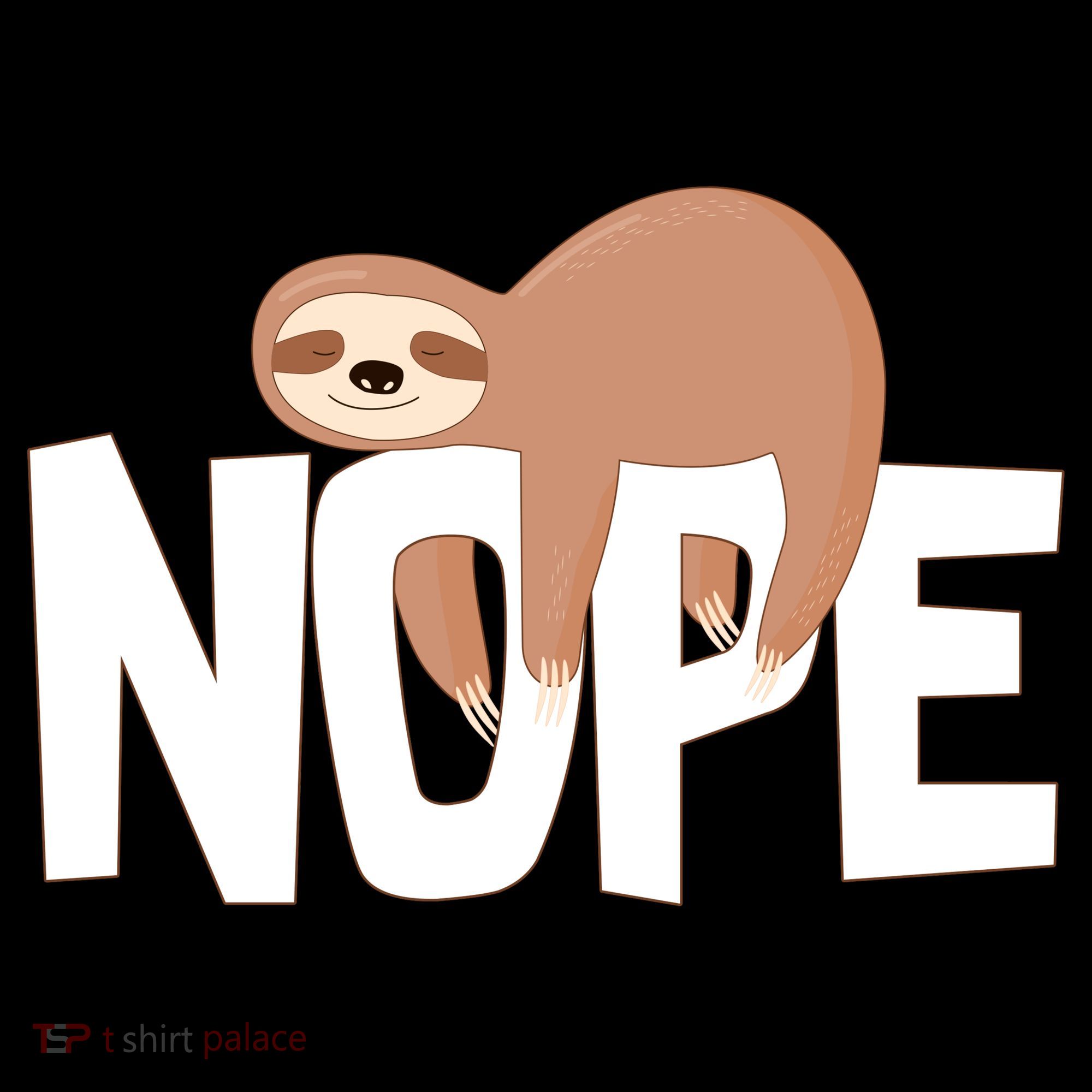 Sloth Nope T-Shirt