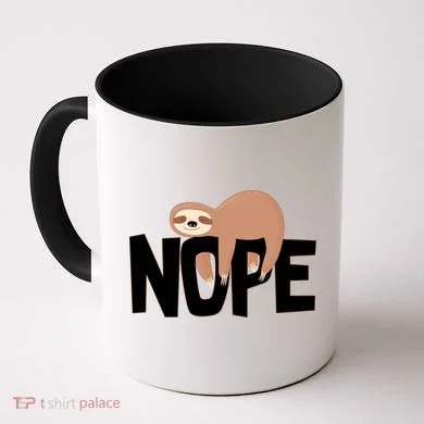 Sloth Nope Coffee Mug