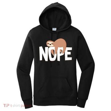 Sloth Nope Women's Hoodie