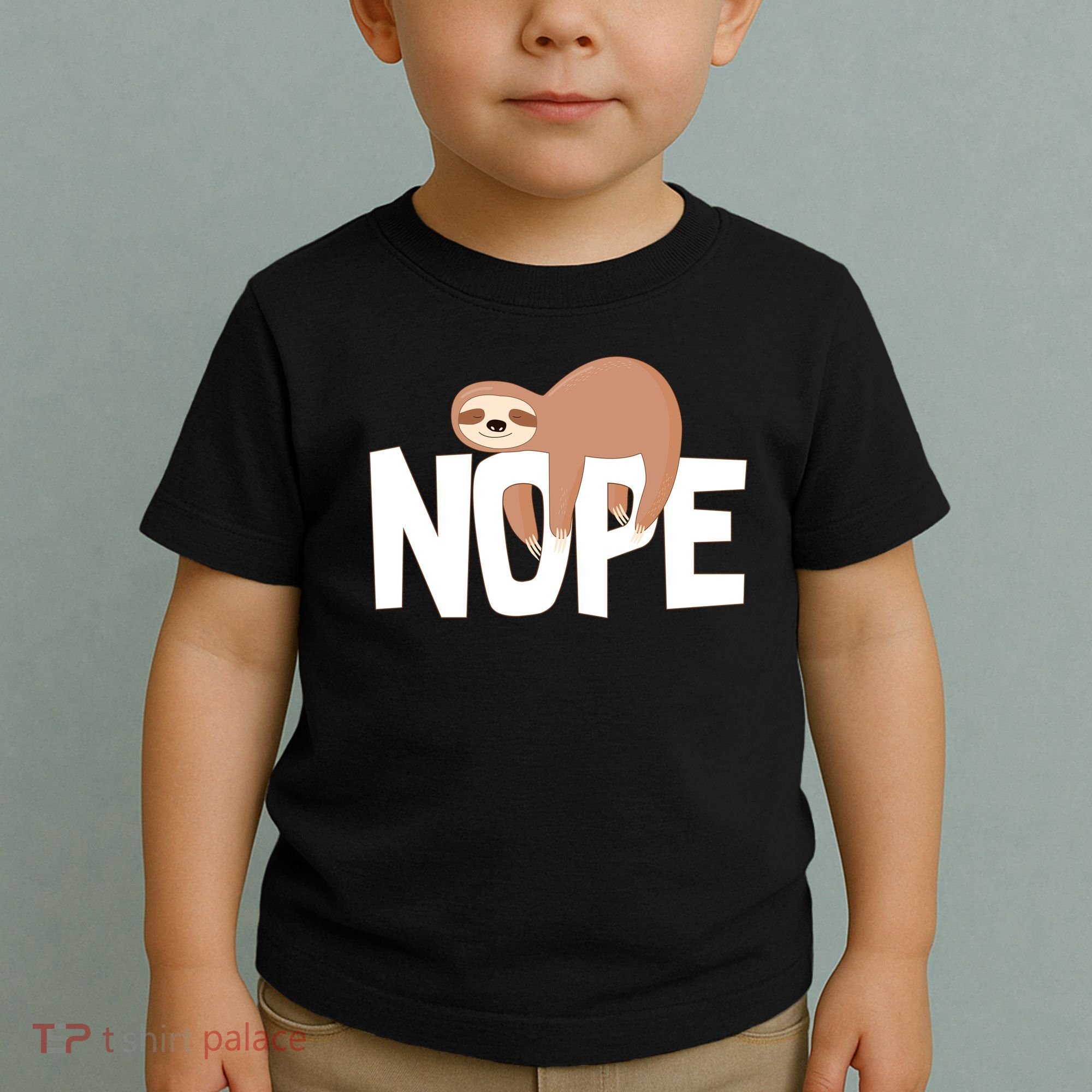 Sloth Nope Toddler T-Shirt