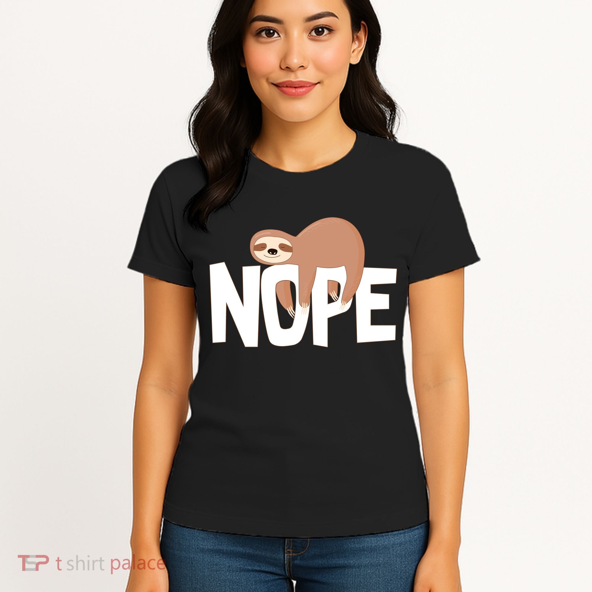 Sloth Nope Women's T-Shirt