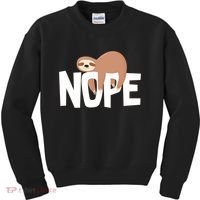 Sloth Nope Kids Sweatshirt thumb 0