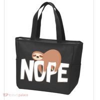Sloth Nope Tote Bag thumb 3