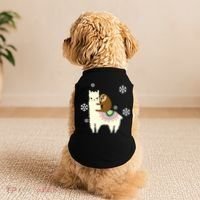 Sloth Riding Llama Doggie Tank thumb 2