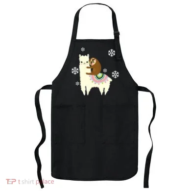 Sloth Riding Llama Apron