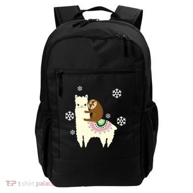 Sloth Riding Llama Backpack
