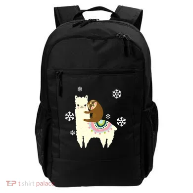 Sloth Riding Llama Backpack