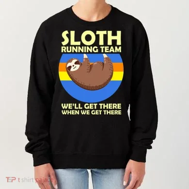 Sloth Running Team Women's Sweatshirt