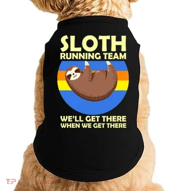 Sloth Running Team Doggie Tank