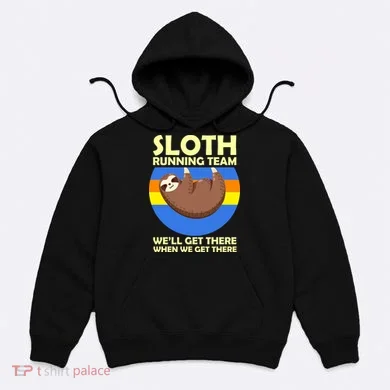Sloth Running Team Hoodie