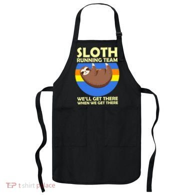 Sloth Running Team Apron