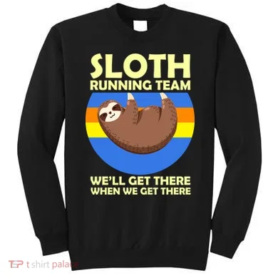 Sloth Running Team Sweatshirt