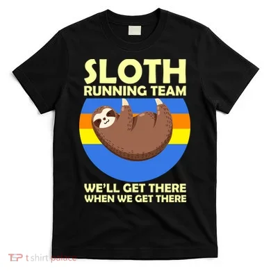Sloth Running Team T-Shirt