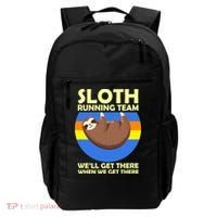 Sloth Running Team Backpack thumb 0