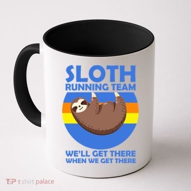 Sloth Running Team Coffee Mug