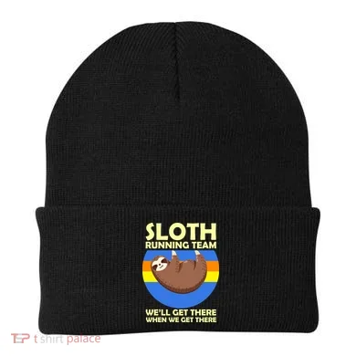 Sloth Running Team Beanie