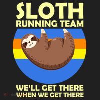 Sloth Running Team Tumbler thumb 3