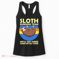 Sloth Running Team Women's Tank Top thumb 0