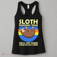 Sloth Running Team Women's Tank Top thumb 3