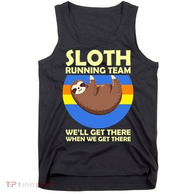 Sloth Running Team Tank Top