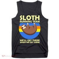 Sloth Running Team Tank Top thumb 0