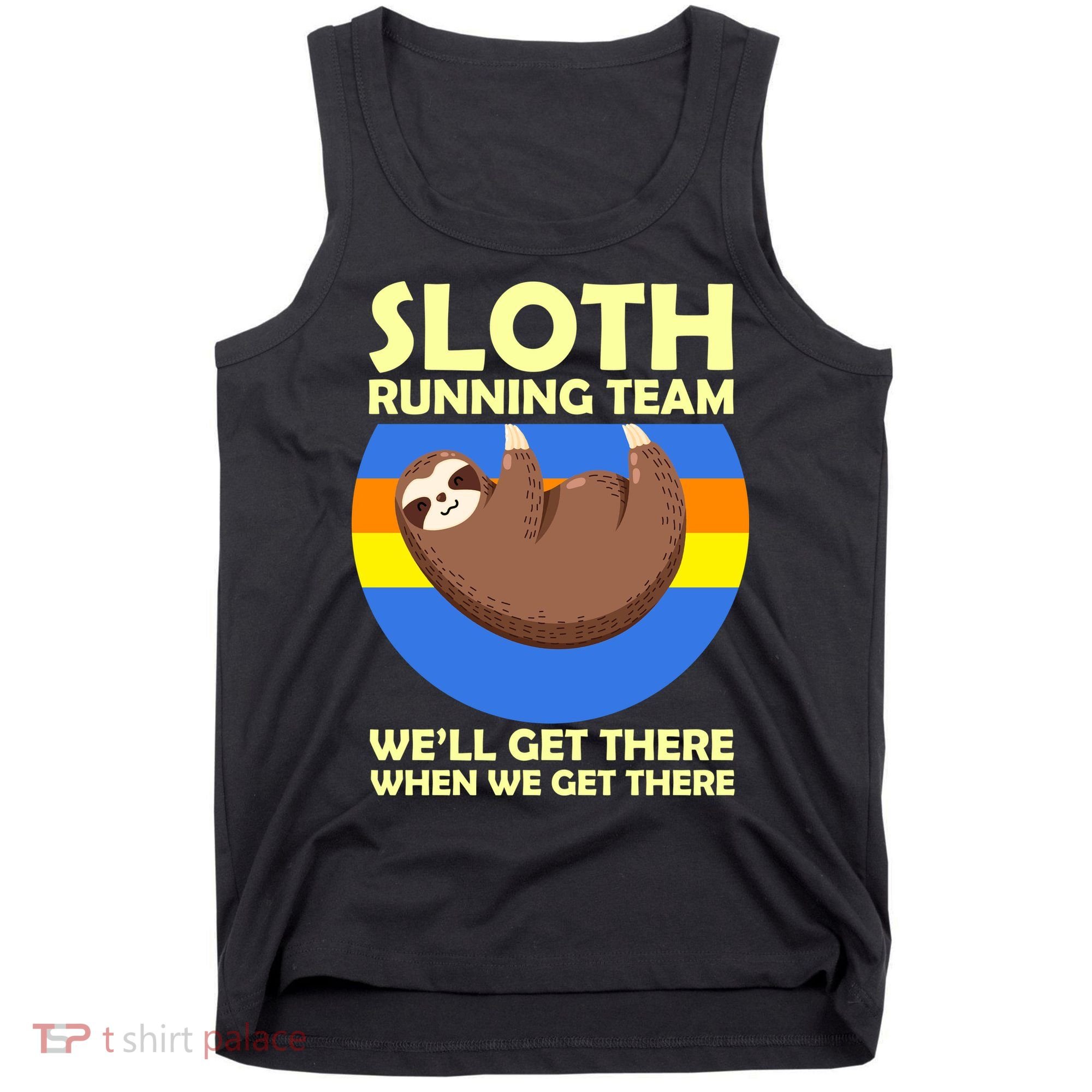 Sloth Running Team Tank Top