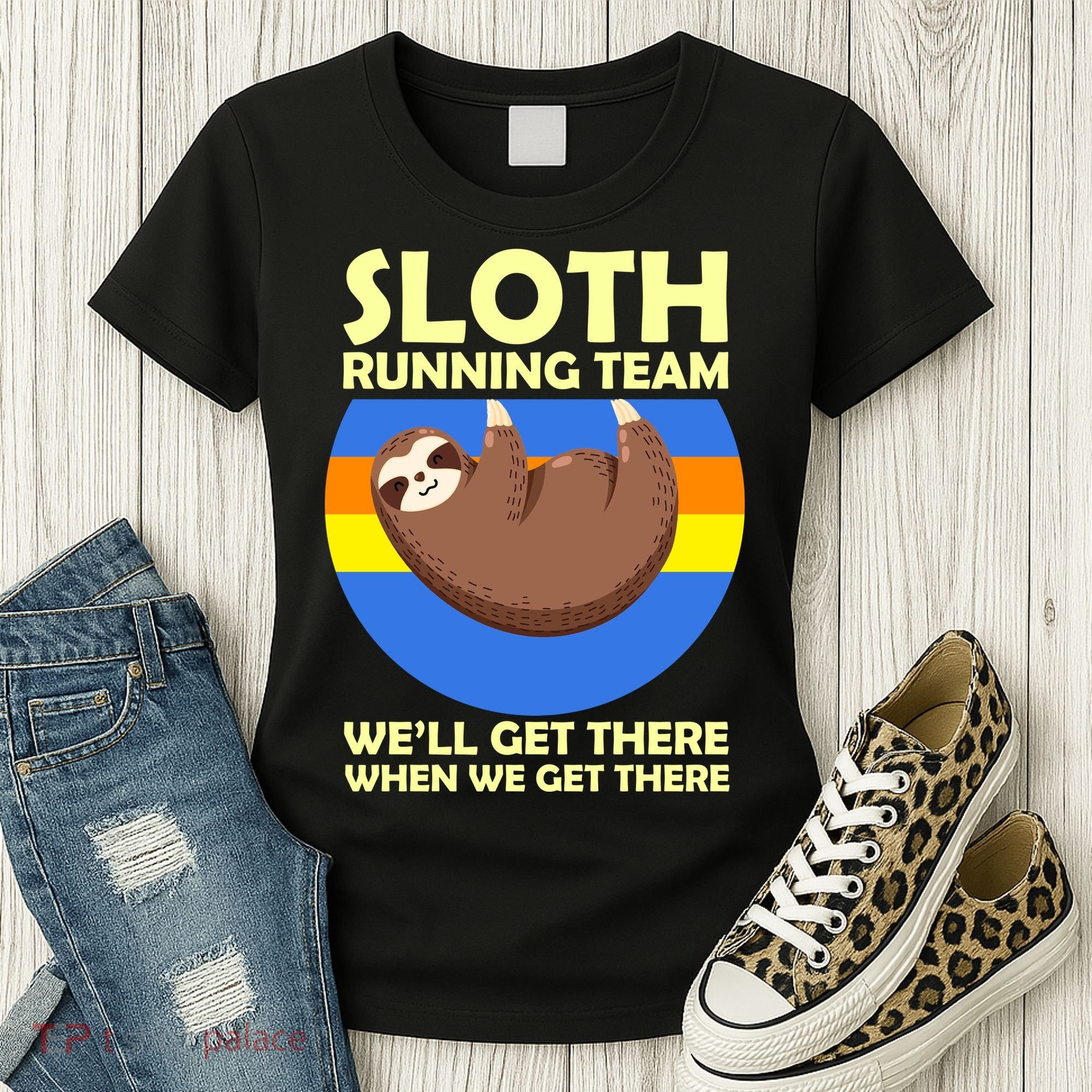 Sloth Running Team Women's T-Shirt
