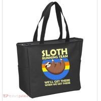 Sloth Running Team Tote Bag thumb 2
