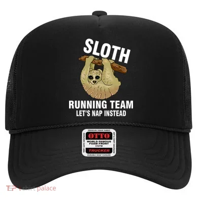 Sloth Running Team Let's Nap Instead Hat