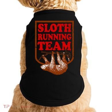 Sloth Running Team Vintage Doggie Tank