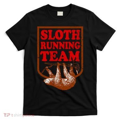 Sloth Running Team Vintage T-Shirt