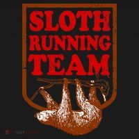 Sloth Running Team Vintage T-Shirt thumb 7