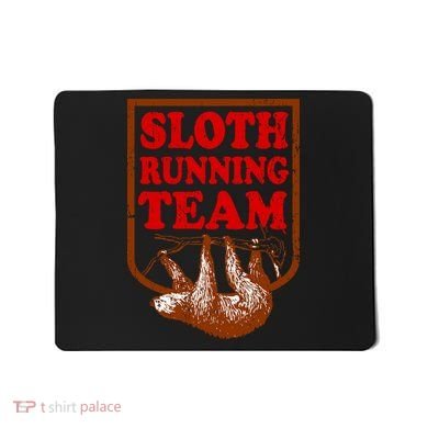 Sloth Running Team Vintage Mousepad