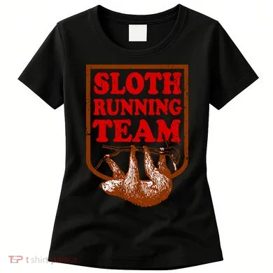 Sloth Running Team Vintage Women's T-Shirt