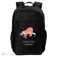 Sloth Slow Down Backpack thumb 0