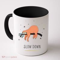 Sloth Slow Down Coffee Mug thumb 0