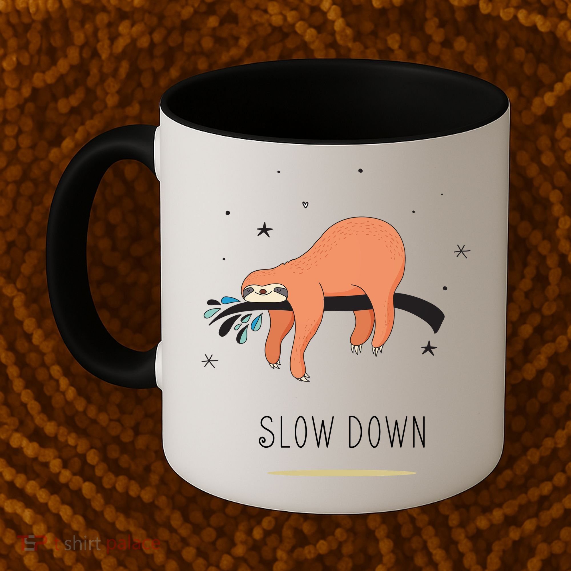 Sloth Slow Down Coffee Mug