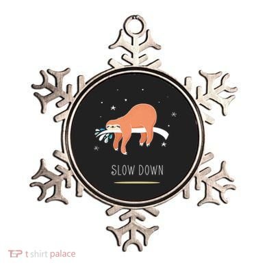 Sloth Slow Down Ornament